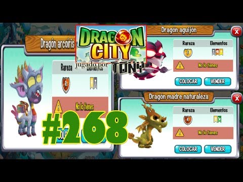 Dragon City "Capítulo 268 - El Dragón Arcoiris, Dragón Aguijón y Dragón Madre Naturaleza" por Tony