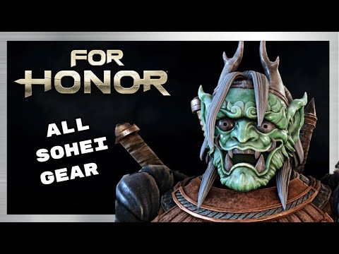 All Sohei Armor Sets | Year 8 Season 3 - For Honor