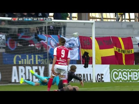 Antonsson med klassmål fram till 1-0 - TV4 Sport