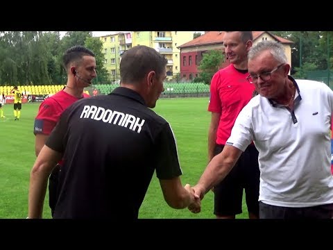 Konferencja prasowa po meczu Siarka Tarnobrzeg - Radomiak Radom 1:3 \\ 04.08.2017