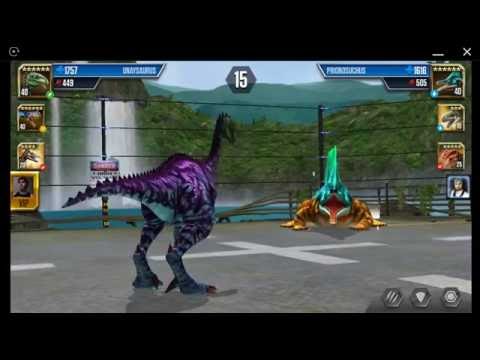 Jurassic World: The Game - Player Duel Battle 736 - Dimorphodon VS PRESTOSUCHUS!