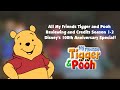 All My Friends Tigger Pooh Reviewing And Credits Season 1 2 Disney S 100th Anniversary Special
