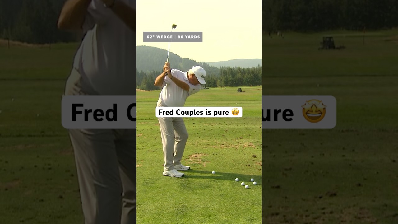 Fred Couples' stock yardages