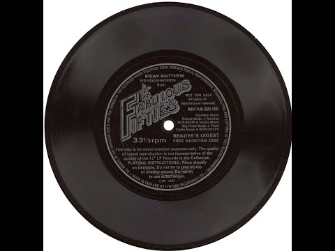 THE FABULOUS FIFTIES (Reader's Digest UK) Flexi Disc
