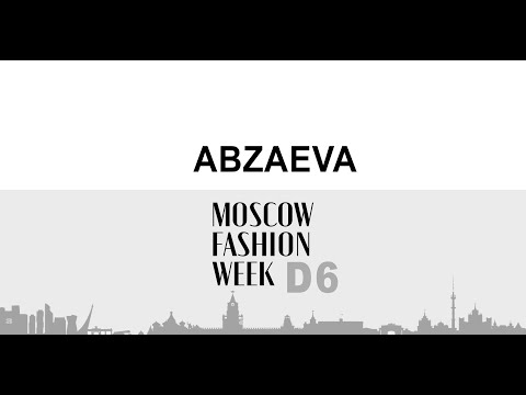ABZAEVA Moscow Fashion Week 2022 | DNMAG