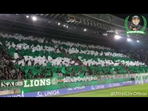 Rapid Wien vs Red Bull Salzburg 25.09.2019 Choreo Rapid Ultras | Ultras-Life