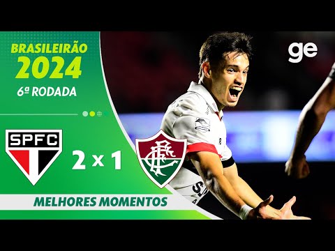 Gols e lances de São Paulo x Fluminense