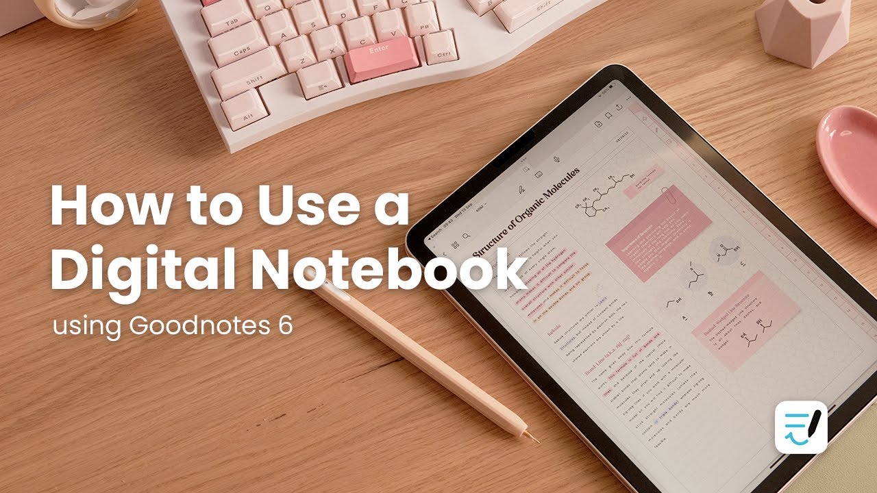 How to use a digital notebook on Goodnotes 6  | Beginner friendly 🌱