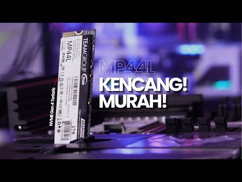 NVME Kebut dan Murah! Terbaik? - TeamGroup MP44L