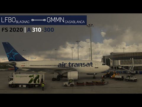 FS2020 | A310-300 LFBO/GMMN