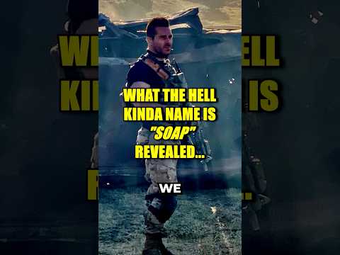 What the hell kinda name is Soap explained John Soap MacTavish Name Origins Story (Modern Warfare 2)