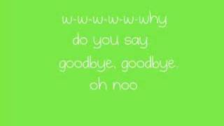 Jonas Brothers - Hello Goodbye with lyrics on screen