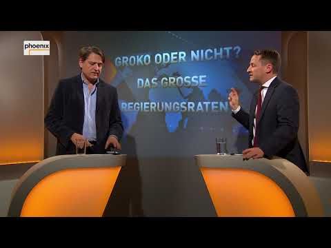 Augstein und Blome vom 01.12.2017:  „GROKO ODER NICHT? DAS GROSSE REGIERUNGSRATEN“
