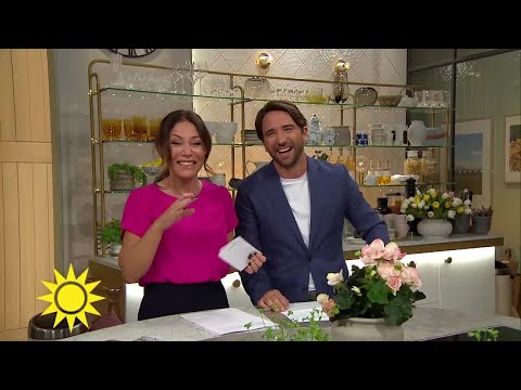 Skrattfest i studion - Nyhetsmorgon (TV4)