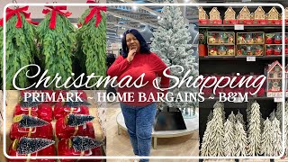 CHRISTMAS SHOP WITH ME 2025 🎄 Primark, B&M & Home Bargains | Festive Finds & New In!