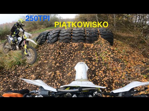 250TPI Podjazdy, pętla cross country Piątkowisko!