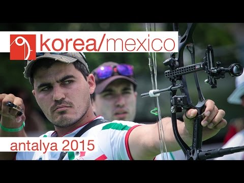 Korea v Mexico – compound men's team bronze | Antalya 2015 Archery World Cup S2