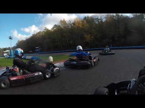 Club100 2019 Round 11 Buckmore Park Lightweight Sprint Heat 3 10/11/19