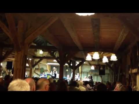LUIS BISLE MIT DEN SCHMIDDE MUSIKANTEN 2014 BALZHAUSEN LENDERSTUBEN.             POSAUNE ALI