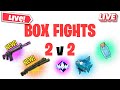 Fortnite 2v2 Box Fights Viewer Tournament!! (3x Unreal Player!!) #fortnite