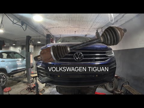 left cv axle replacement ... volkswagen tiguan 2018-2025 (torque specs)