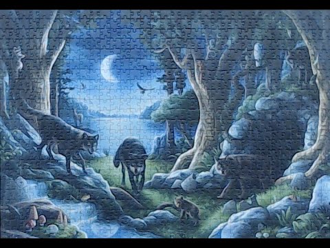 Curse of The Wolves 759 Piece Jigsaw Puzzle Time Lapse An Escape Room Puzzle Experience Ravensburger