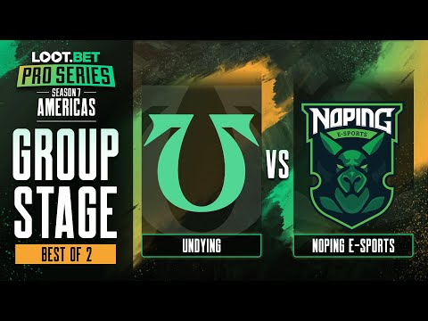 Undying vs NoPing Game 2 - Pro Series 7 AM: Group Stage w/ KMart & ET