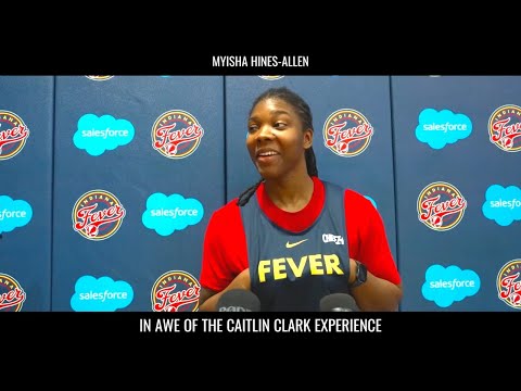 Fever's Hines-Allen In Awe Of Caitlin Clark Experience