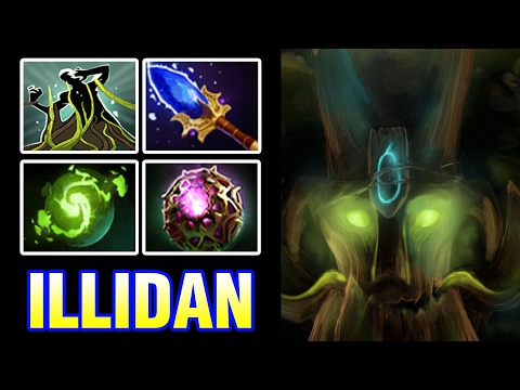 ILLIDAN WON THE GAME AS A SUPPORT !! - Treant Protector OP SKILLS AND BUILD - Dota 2