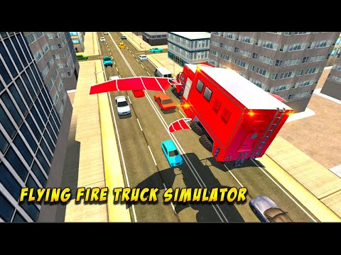 Fire Truck Flying Car #01 | CARS FOR KIDS | TRUCKS FOR KIDS | CARS FOR TODDLERS | Android Gameplay