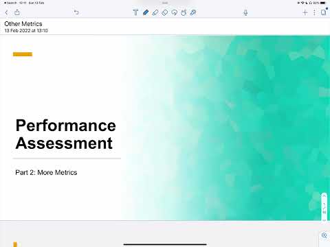 6-8 Other Performance Metrics: Intro