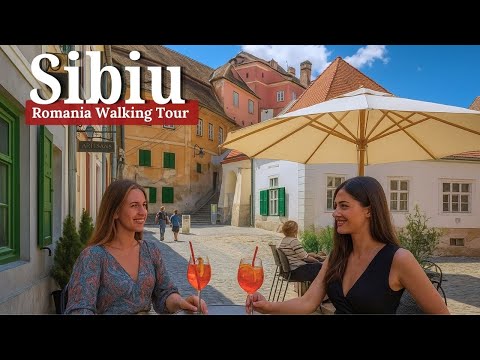 Discover Sibiu, Romania 🇷🇴 | 4K Walking Tour of Medieval Streets & Colorful Squares