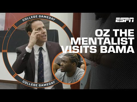 Oz the Mentalist leaves the Alabama Crimson Tide stunned | College GameDay
