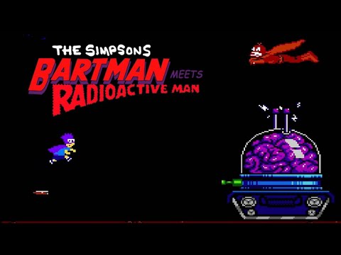 The Simpsons: Bartman meets Radioactive Man Playthrough (NES)