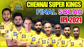 IPL 2021 - Chennai Super Kings Full Squad | Chennai Super Kings All Retain Players IPL 2021