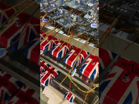 In case there was any doubt that we make our fuzz pedals here in the UK…