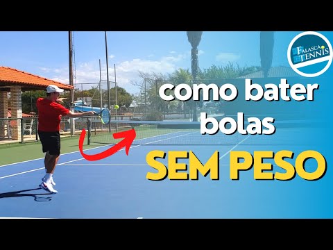 Como rebater BOLAS SEM PESO no tênis    |    Falasca Tennis