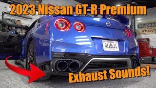 Here Are the Sweet Sounds of the 565 HP 2023 Nissan GT-R!