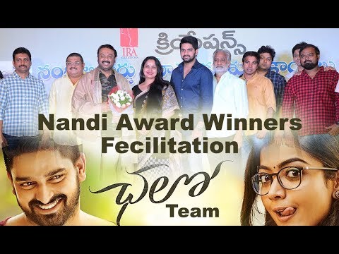 Chaloo Team Felicitates Nandi Awards Winners
