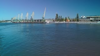 preview picture of video 'Donau/Danube; Hafen/port-Ismajil/Ізмаїл (Ukraine/Україна)'