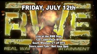preview picture of video 'RWE Wrestling Commercial July 12th 2013'