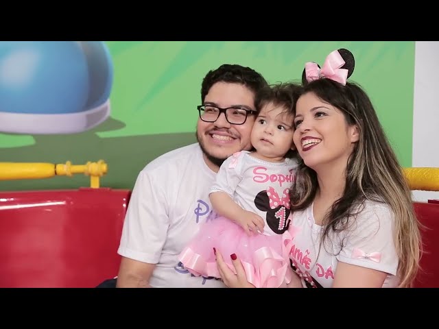 Teaser aniversario um ano, video buffet star shine, video curto festa de um ano