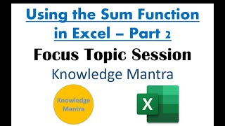 Download the video "How to Use SUMX2MY2, SUMX2PY2, SUMXMY2 Function in Microsoft Excel || Part 2 || [Hindi] ||"