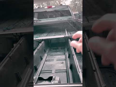 Decked Truck Bed Drawers System & Hard Folding BAKFLIP MX4Tonneau Cover