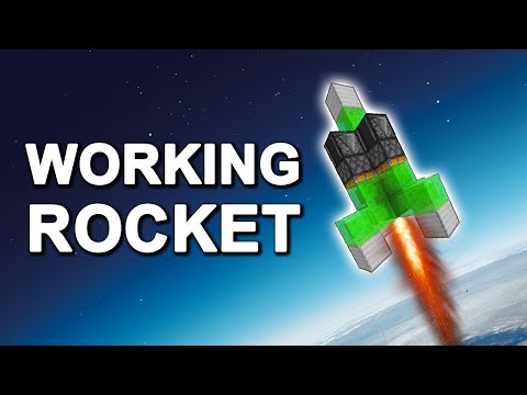 WORKING Rocket Ship in Minecraft 1.21+ (Tutorial)