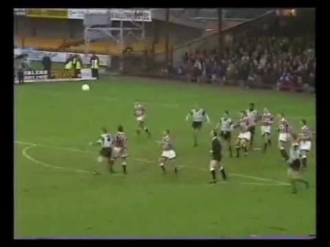 Northampton Town 1-2 Bromsgrove Rovers - FA Cup Round 1 - November 13th 1993 (Part 2/5)