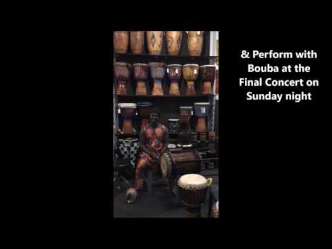 African Drumming - The Big Drum festival intro - Boubacar Gaye