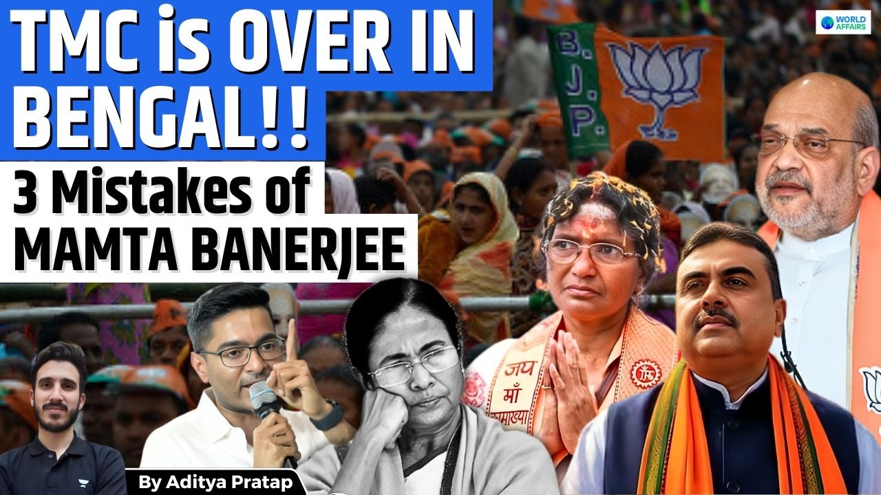 West Bengal Elections Analysis 2026 | Political Strategy, Voter Trends & UPSC Current Affairs