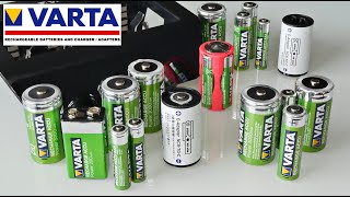 Varta Rechargeable Batteries And Charger Overview