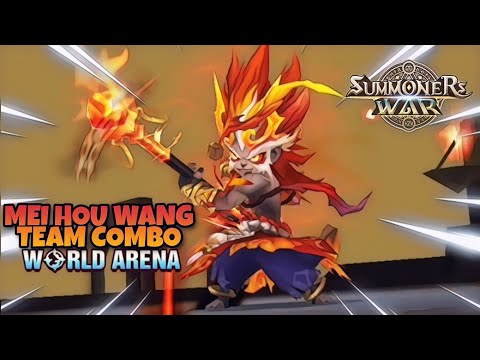 Mei Hou Wang Team Combo in World Arena - Summoners War